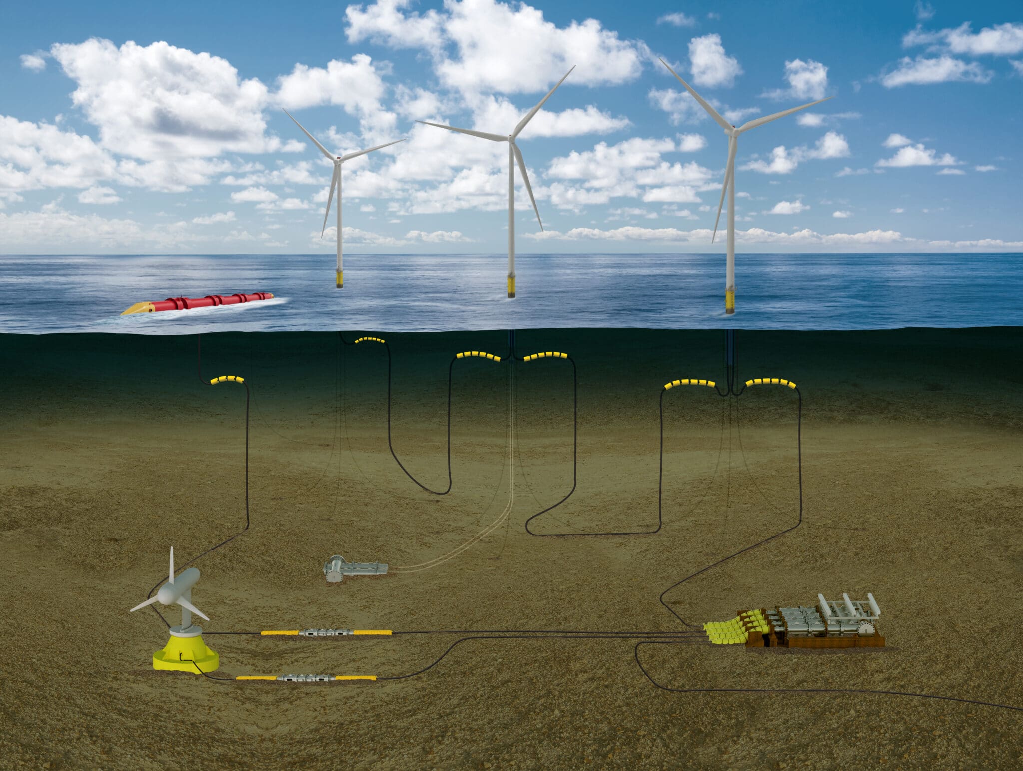 Hydro Group underwater connections solutions for MRE Wenex Equipements